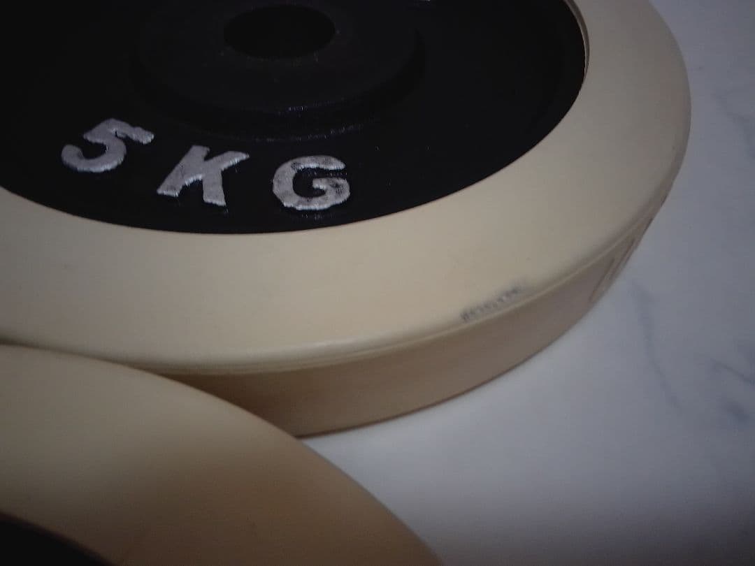 WFG ワイルドフィット ラバー付 ダンベル 28mm 5kg×4=20kg ②