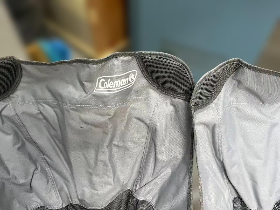 コールマン ヒーリングチェア グレー 2脚セット Coleman キャンプ 椅子