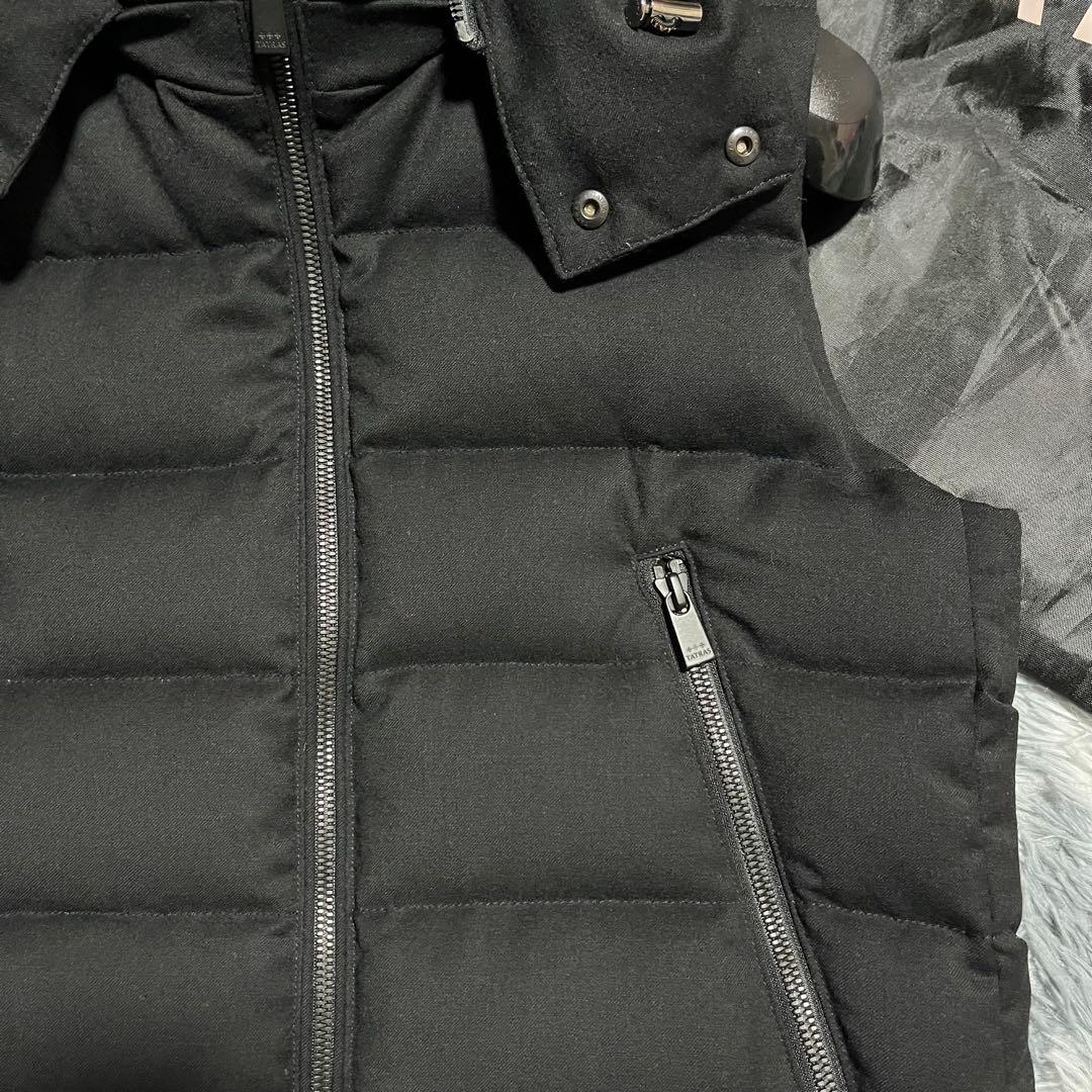 美品　TATRAS SOVER ソヴェール ダウンベスト 黒　01