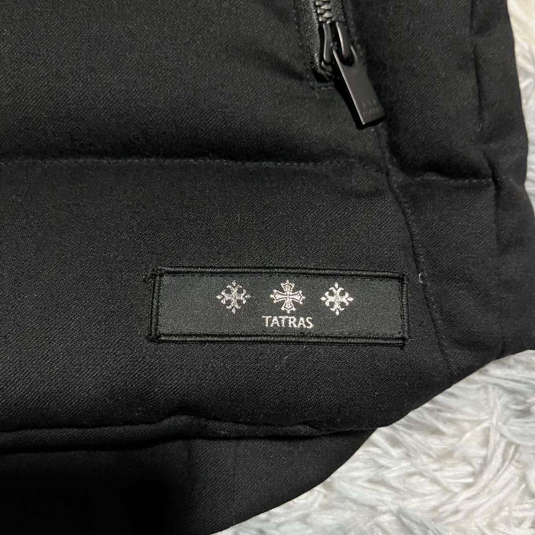 美品　TATRAS SOVER ソヴェール ダウンベスト 黒　01