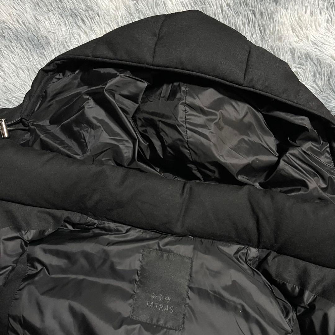 美品　TATRAS SOVER ソヴェール ダウンベスト 黒　01