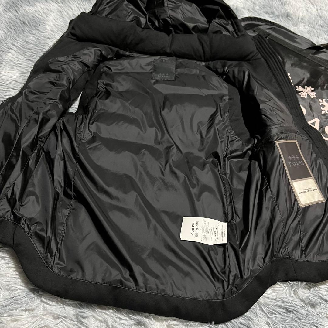 美品　TATRAS SOVER ソヴェール ダウンベスト 黒　01