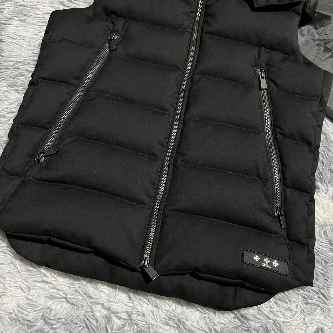 美品　TATRAS SOVER ソヴェール ダウンベスト 黒　01
