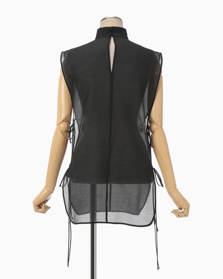 トップス Mame Kurogouchi Sheer Embroidery Vest