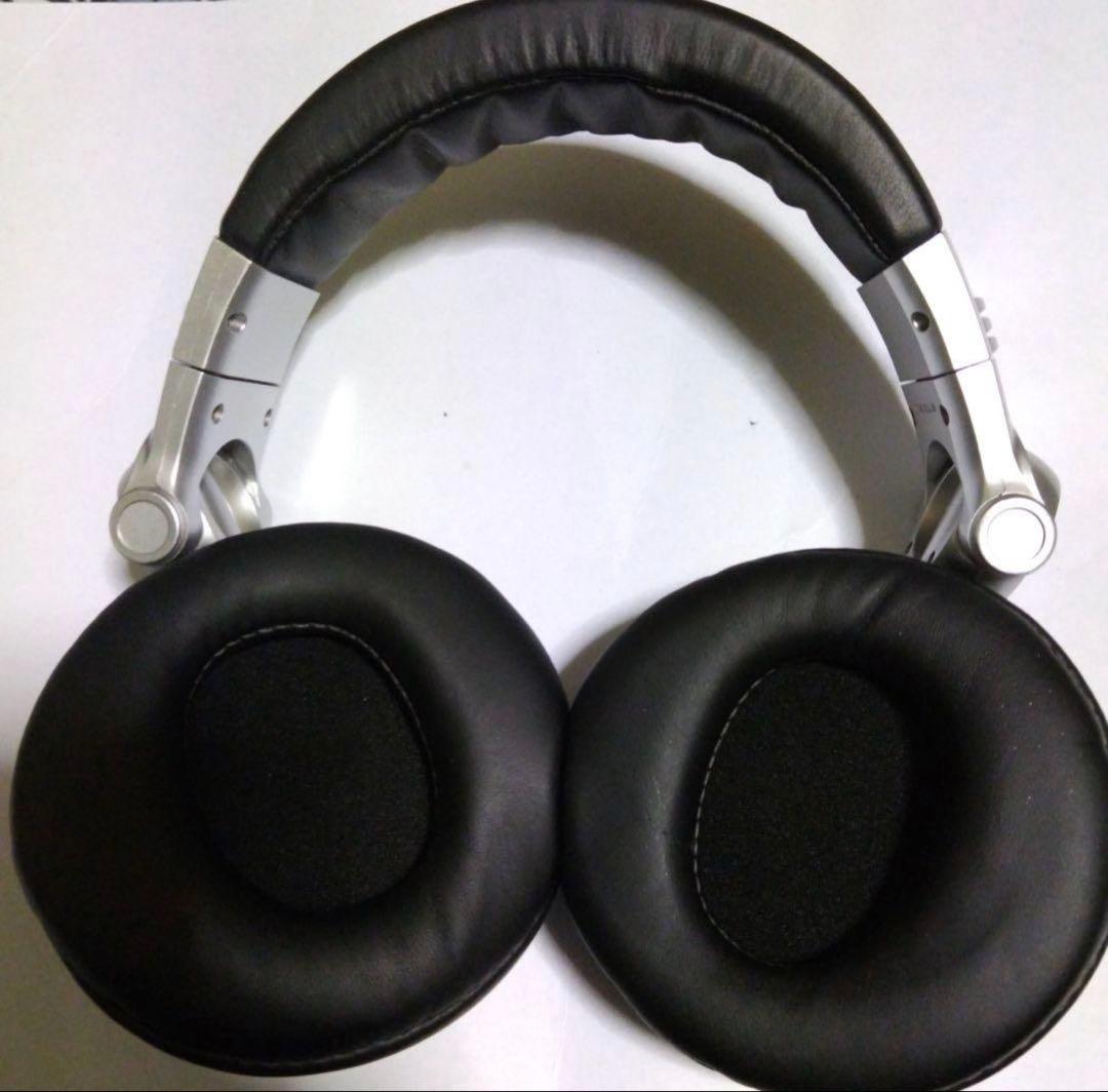 Technics 有線ヘッドホン シルバー