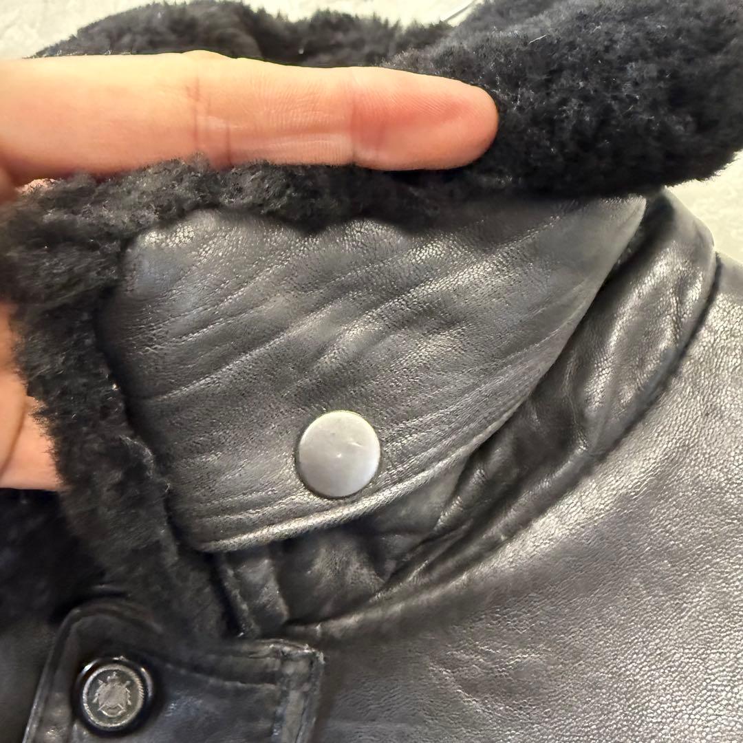 LINEA PELLE A2レザー ジャケット シープスキン 羊革