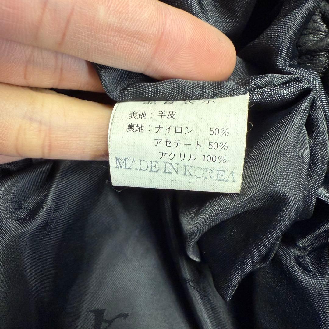 LINEA PELLE A2レザー ジャケット シープスキン 羊革
