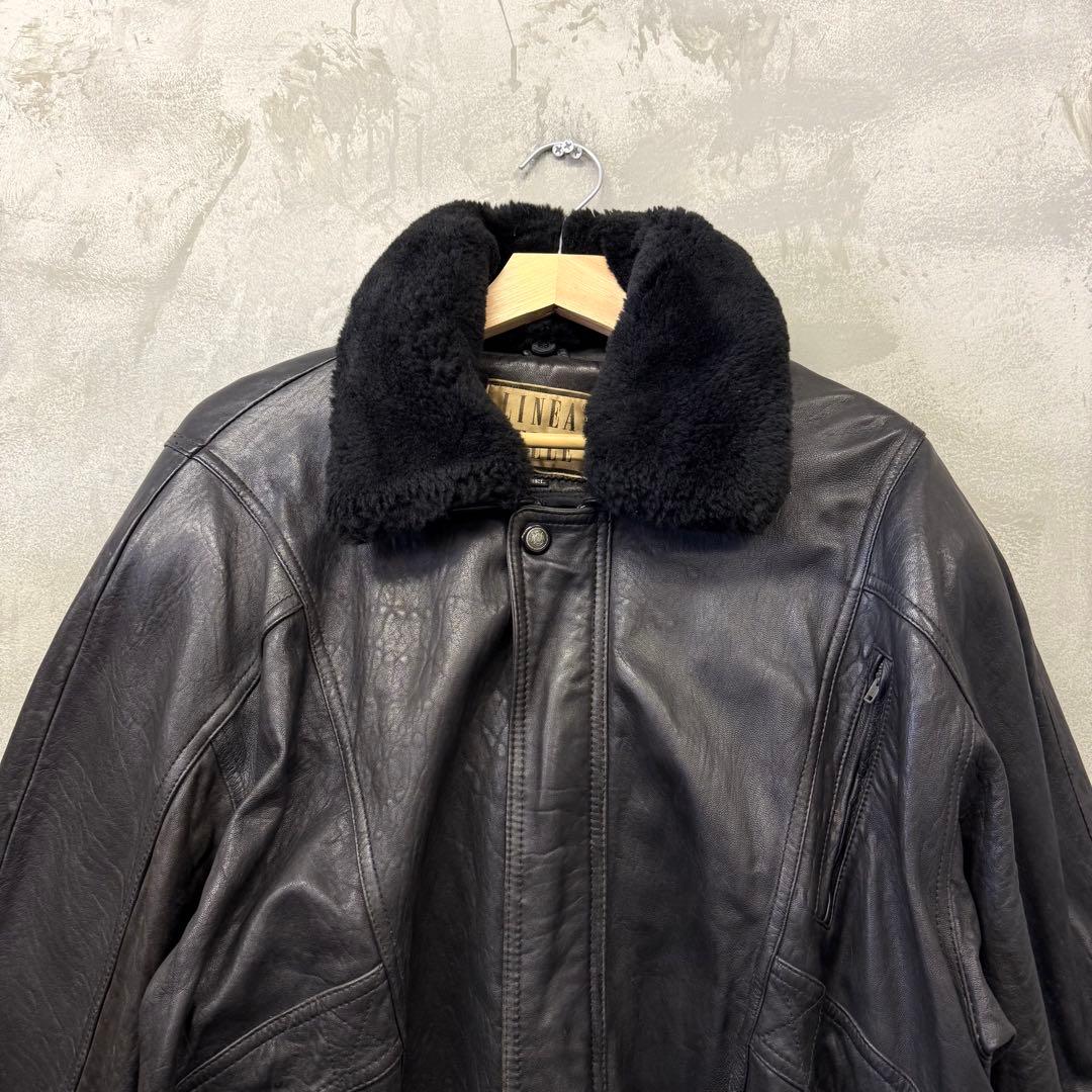LINEA PELLE A2レザー ジャケット シープスキン 羊革