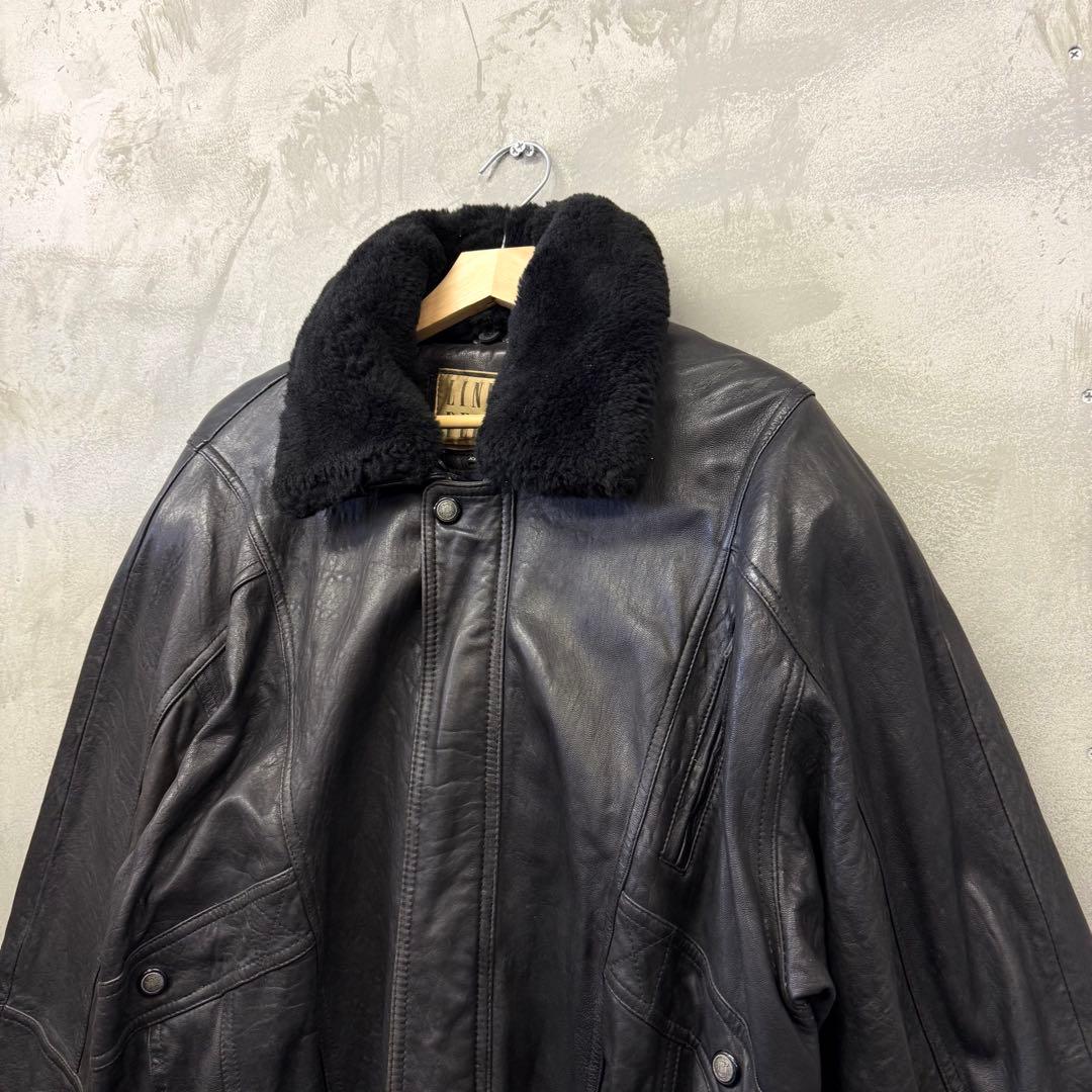 LINEA PELLE A2レザー ジャケット シープスキン 羊革