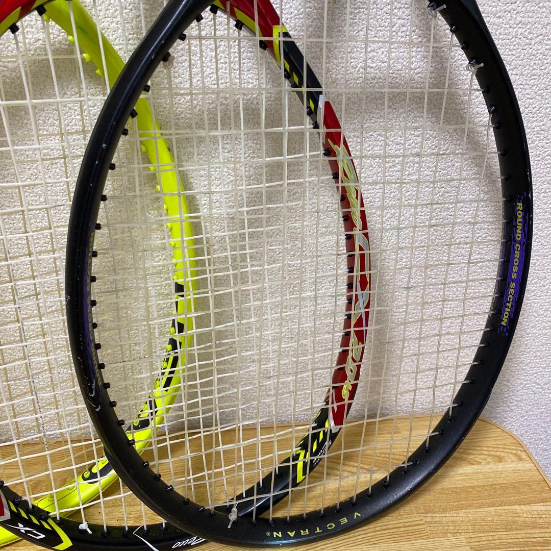 テニスラケット　3本セット　ダンロップなど