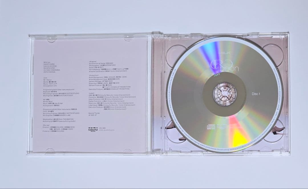 M!LK Ribbon【初回限定盤B】（CD+Blu-ray）