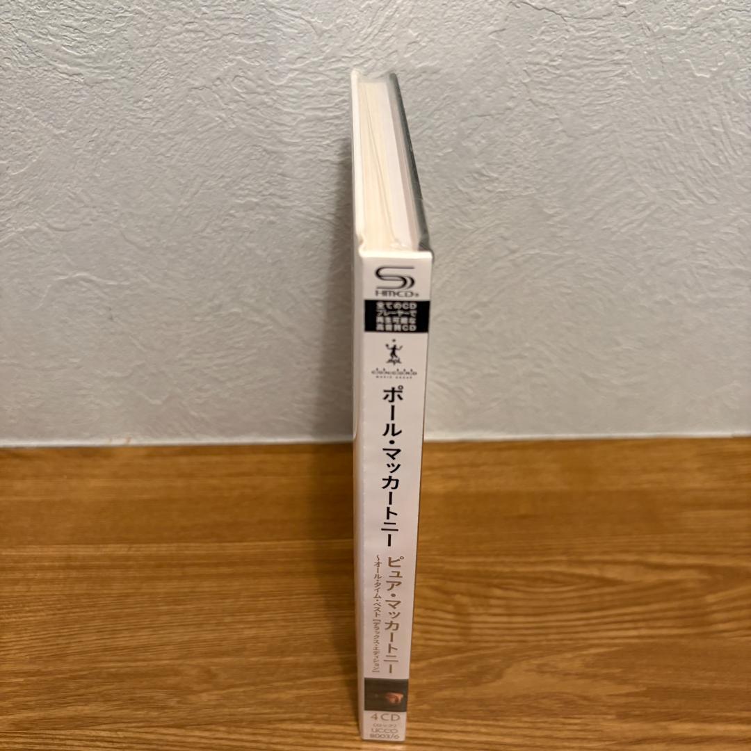 【未開封・特典付】ポールマッカートニー PURE 4CD 限定盤