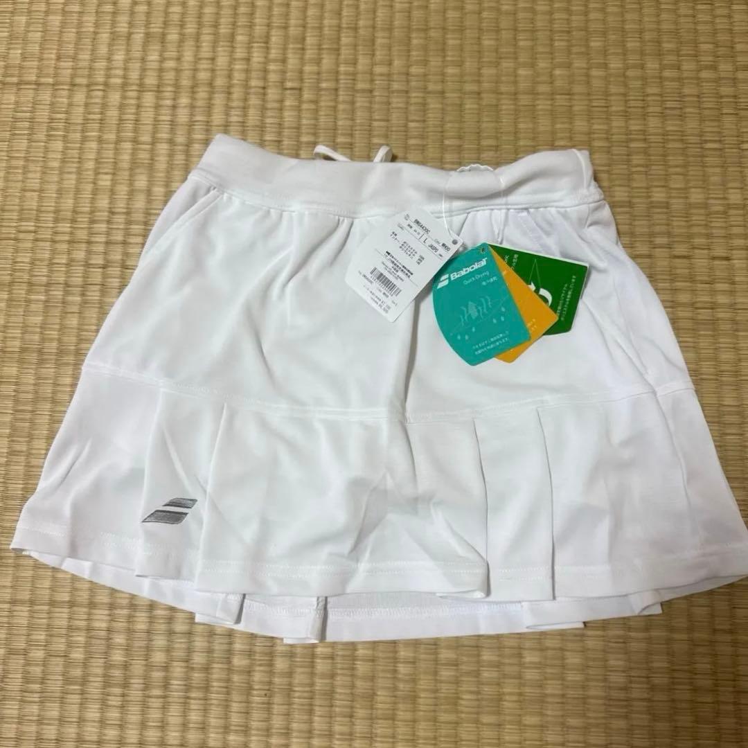 バボラ Babolat テニスウェア レディース ホワイト新品　L