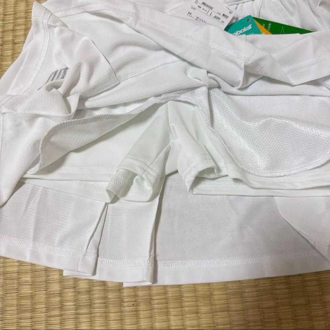バボラ Babolat テニスウェア レディース ホワイト新品　L