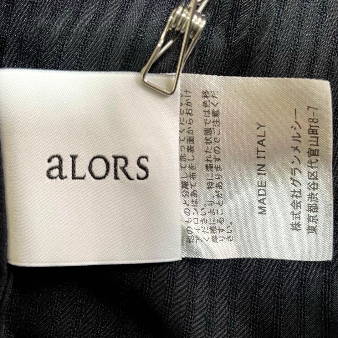 aLORS アロー ×IENA 別注 La9 ラ・ヌフ リボンブラウス 23AW