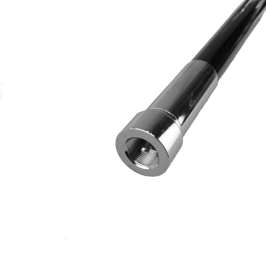 ２set　55㎝アンテナ(黒）+２軸可動マグネット基台+同軸ケーブル5m　BNC