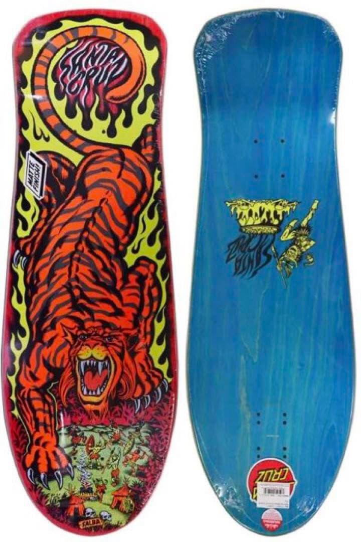 Santacruz Salba Tiger Reissue 復刻　スケボーデッキ