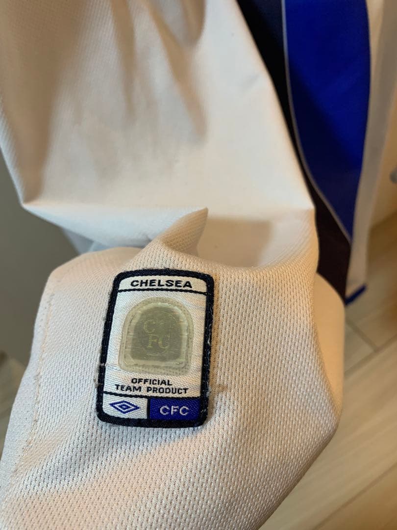 【寸法写真追加】チェルシー　Umbro サッカー　レトロ　アウェイ長袖　2003