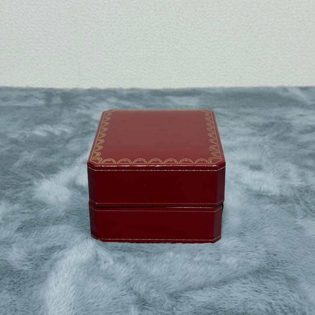 【美品】Cartier 腕時計ケース　ウォッチ空箱　純正　赤 レザー ケース