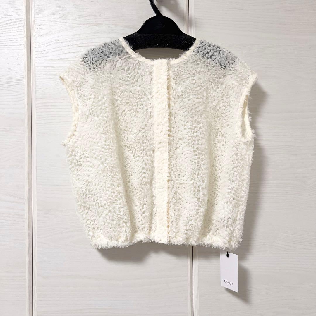 【新品】 OHGA 3way VEST ジレ　ブラウス