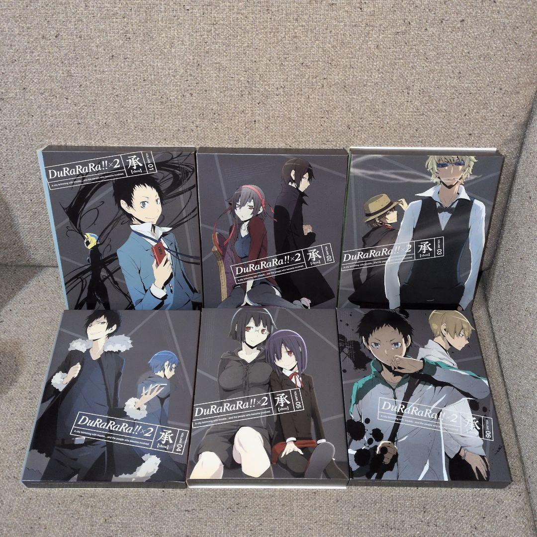 【Blu-ray】デュラララ!!×2 承転結 全巻セット 収納BOX付き