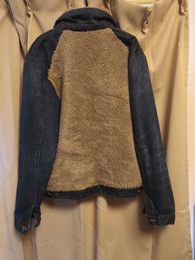 S*s様 ZARA グリズリージャケット デニム ボア
