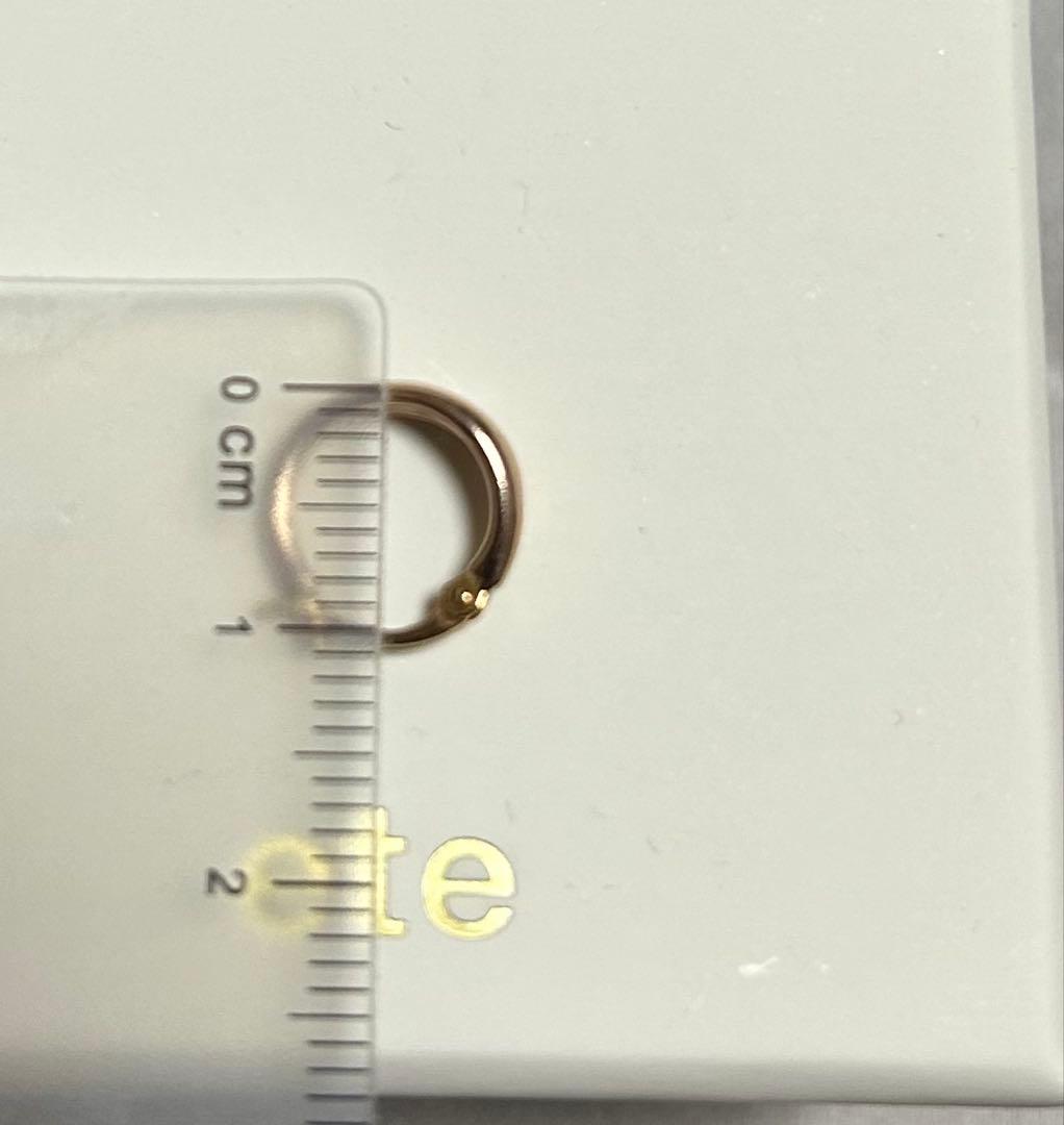 ete ピンクゴールド k10 【片耳のみ】