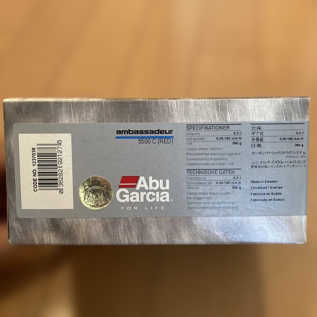 【未使用】Abu Garcia Ambassadeur 5500C 両軸リール