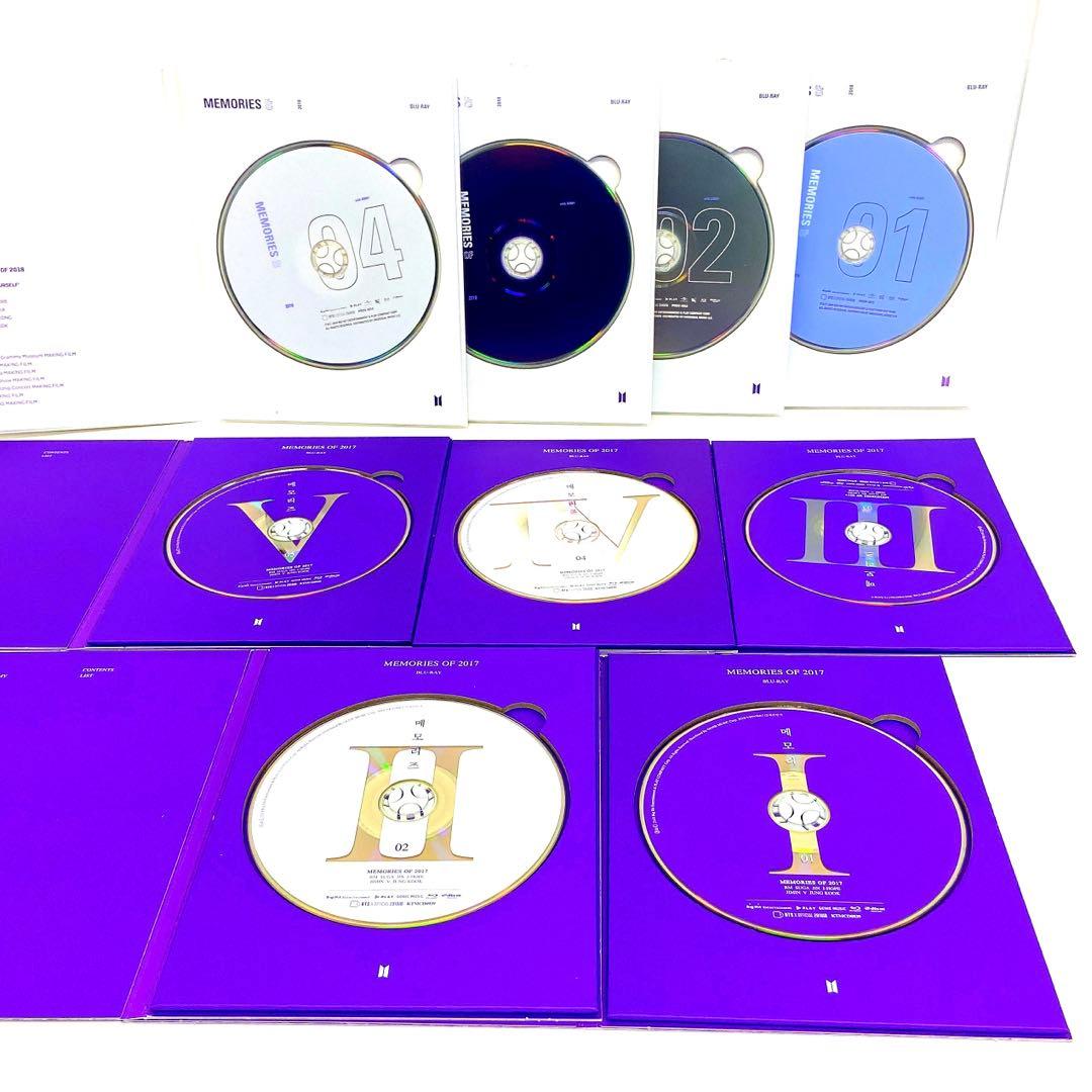 BTS MEMORIES 2017+2018 Blu-ray 2公演 セット