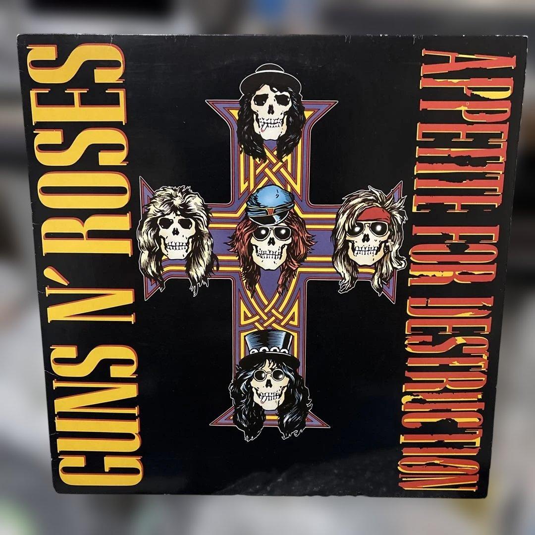 洋楽 GUNS N' ROSES APPETITE FOR DESTRUCTION