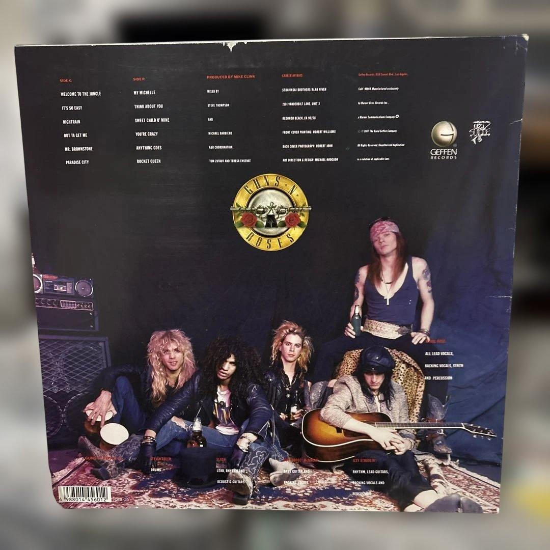 洋楽 GUNS N' ROSES APPETITE FOR DESTRUCTION