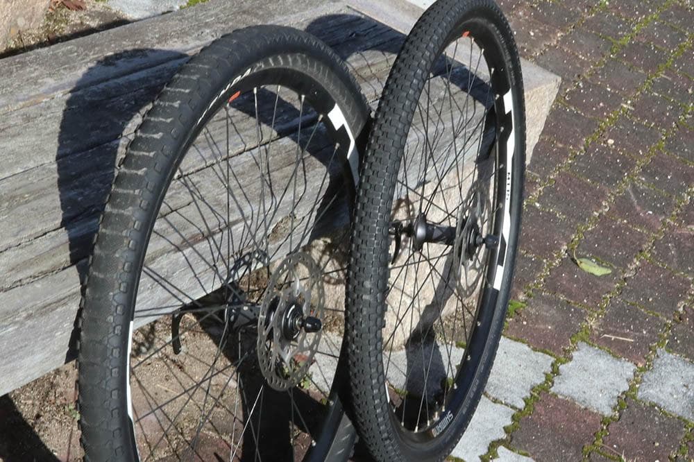 26インチ☆ホイールセット☆Shimano☆前後セット☆シマノ☆MT15