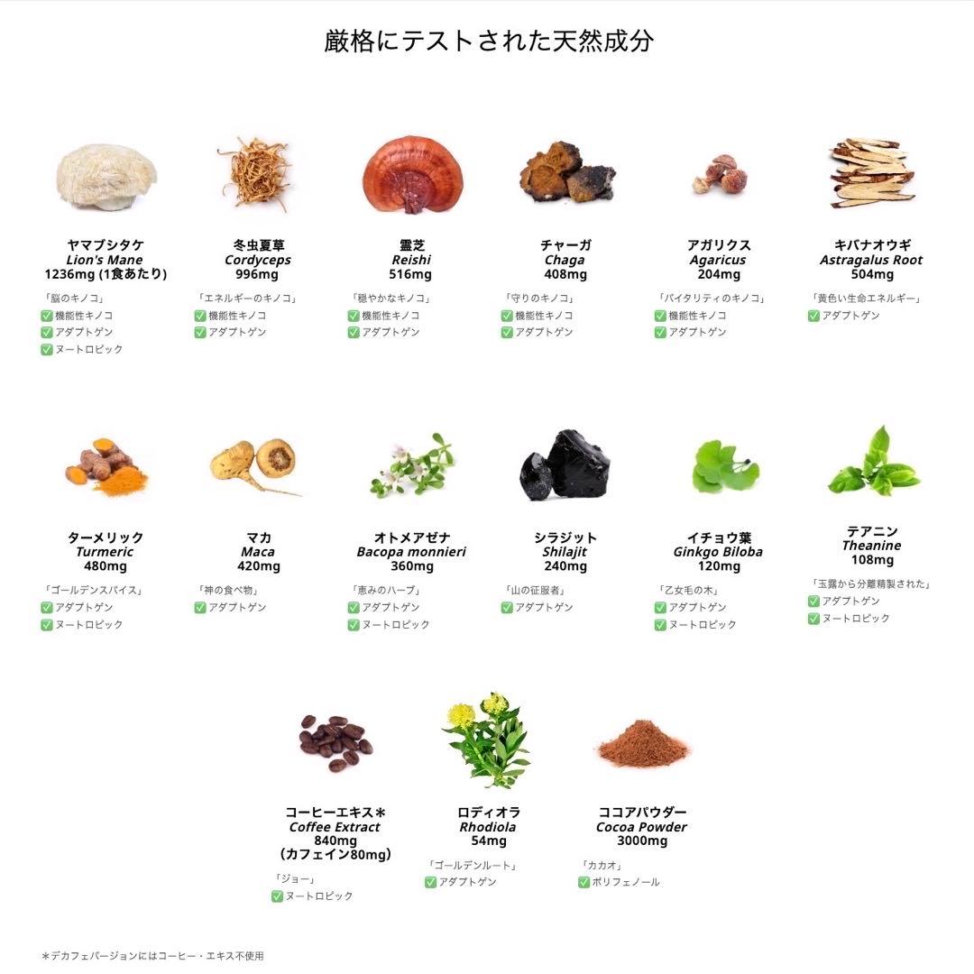 ＼本日到着／AdaptoLatte★ アダプトラテ 抹茶 360g 機能性キノコ