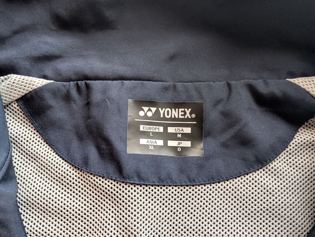 YONEX ウォームアップウェアセット ジャケットO パンツL　ほぼ未使用