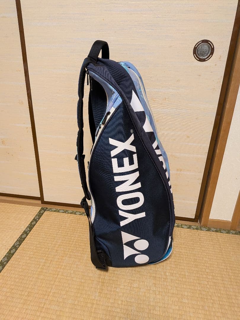 YONEX バドミントンラケットバッグ　ネイビーサックス
