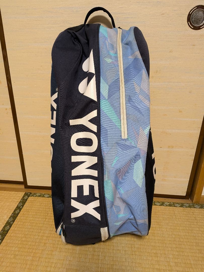 YONEX バドミントンラケットバッグ　ネイビーサックス