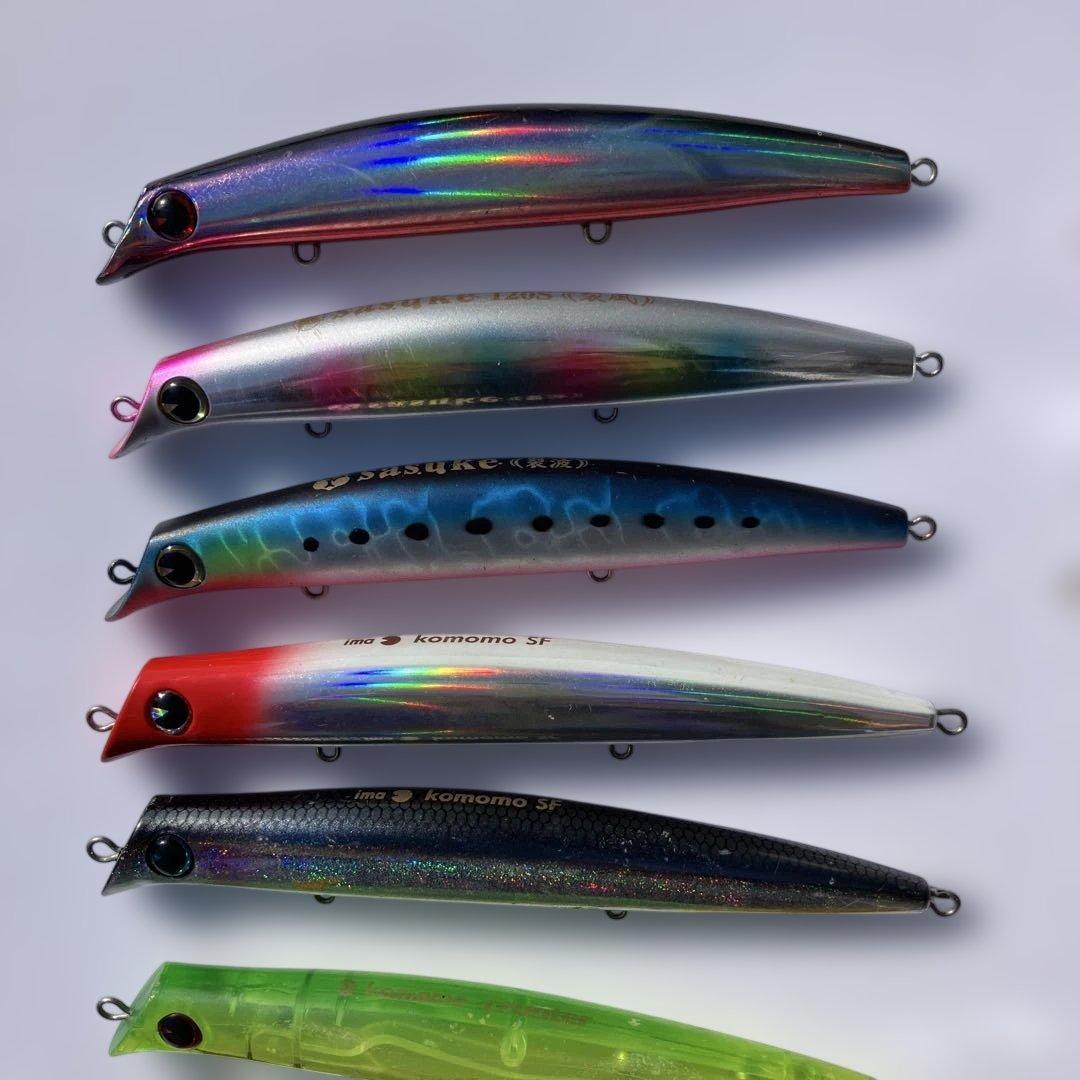 シーバスルアー まとめ売り アイマ サスケ コモモ 中古良品
