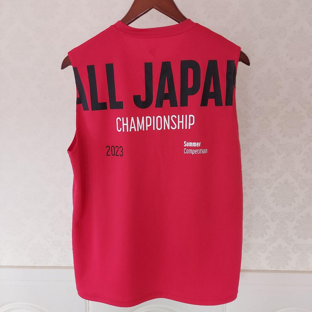 デサント　インターハイ　国体　ノースリーブ　シャツ
