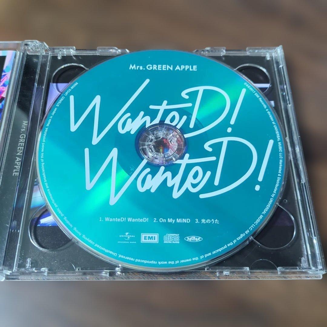 n*n様 Mrs. GREEN APPLE WanteD! WanteD! CD