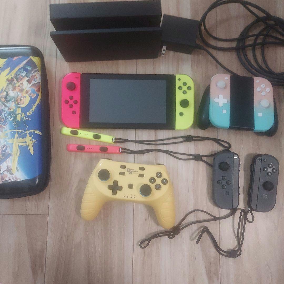 Nintendo Switch 本体　古リモコン付き