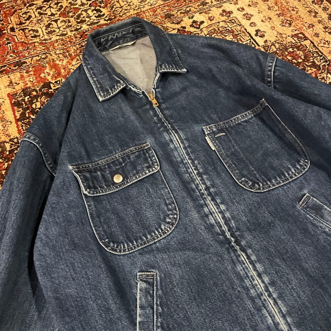 COOTIE Denim Zip Up Work Jacket Sサイズ
