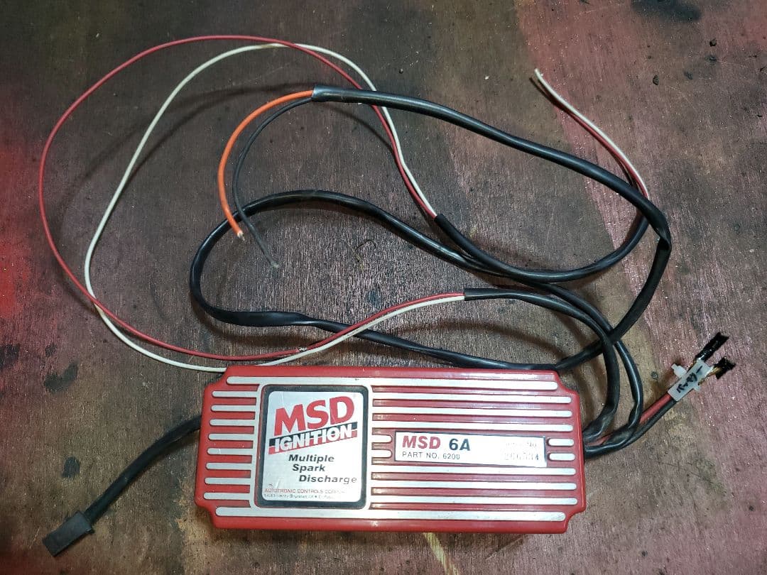 MSD IGNITION 6A　イグニッションコントロール　フルトラ