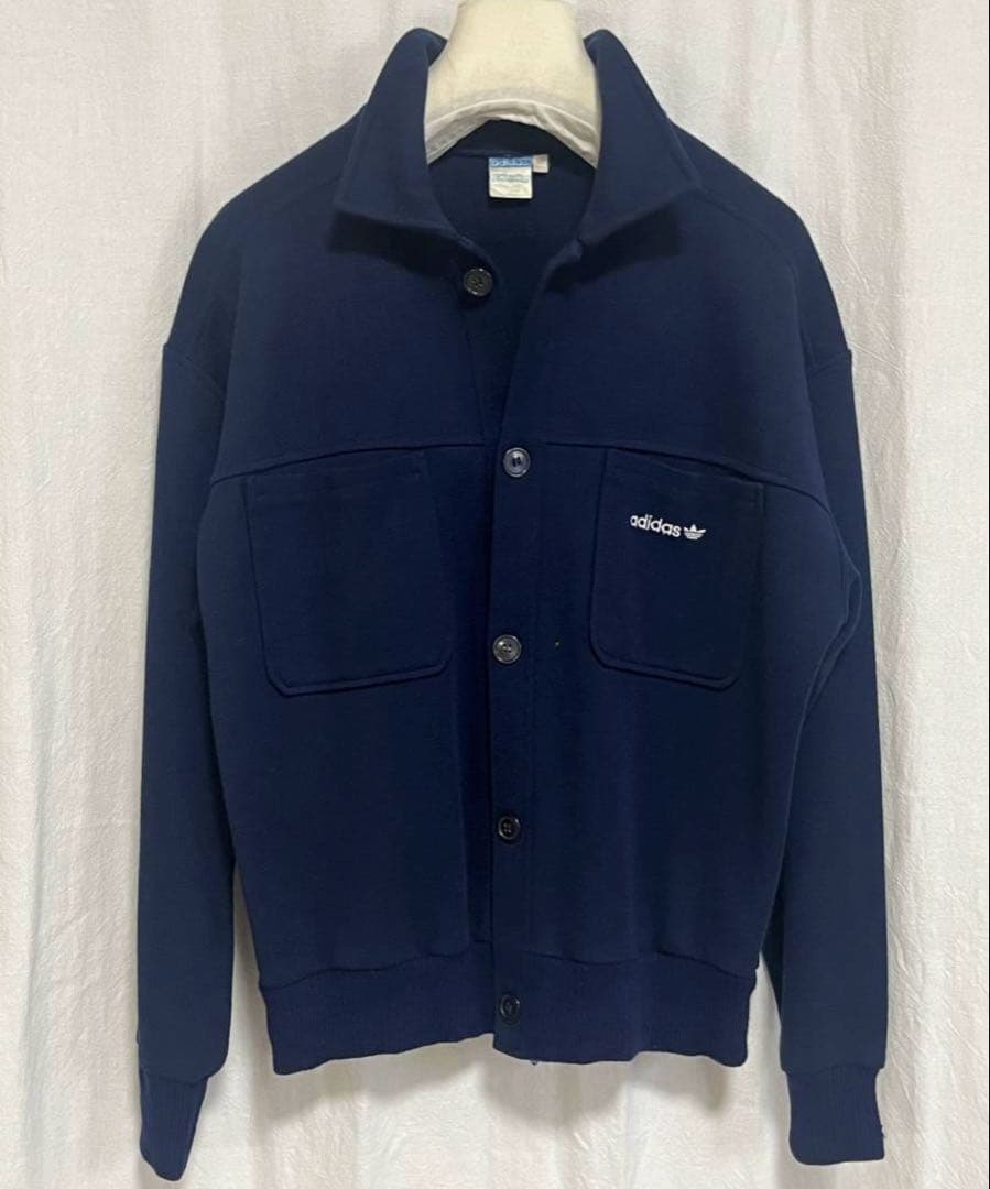 adidas ジャージ 西ドイツ製　70s ネイビー　vintage