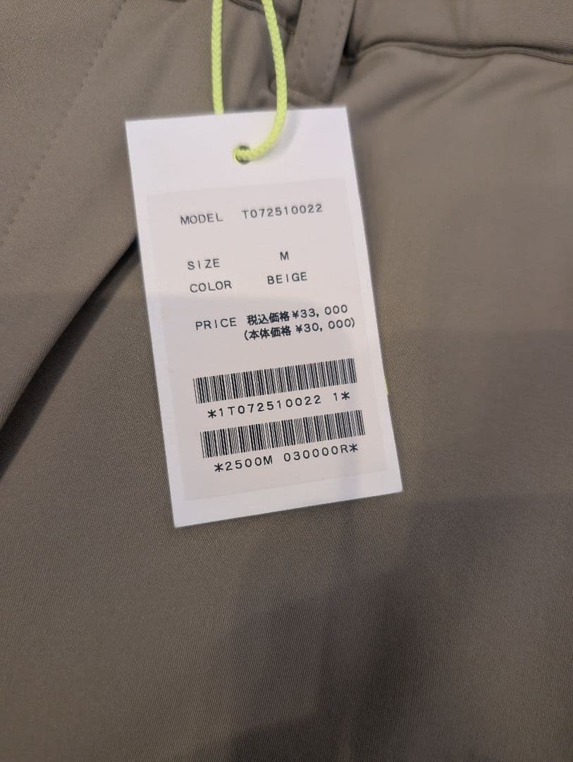 【TFW49】モックネック＋STRETCH HYBRID PANTS　Mサイズ