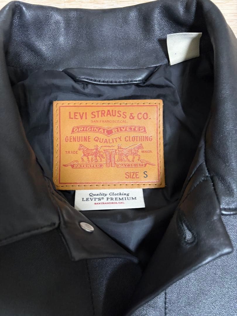 Levi’s PREMIUM BLACKTYPEⅡ LEATHER JACKET