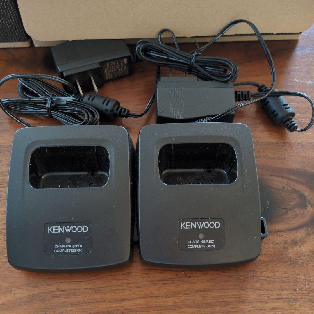 KENWOOD UBZ-S27 トランシーバー2台セット 充電器付き