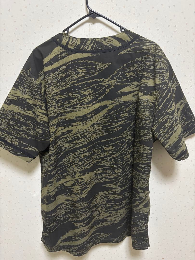 Back Channel 迷彩柄 baseball Tシャツ