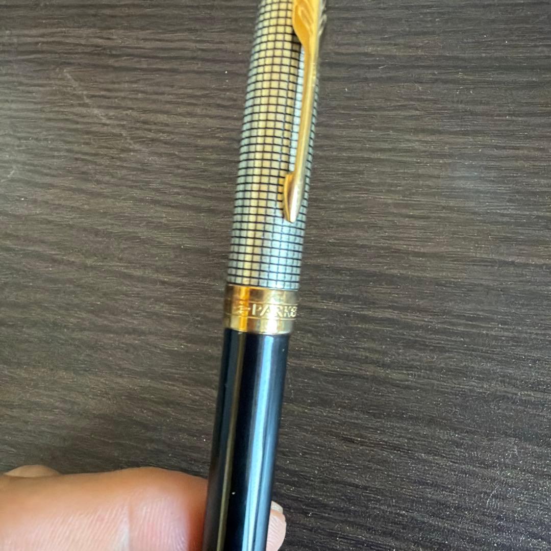 大*来様 PARKER パーカーボールペン　ソネットプレミアム　シルバー&ブラッ