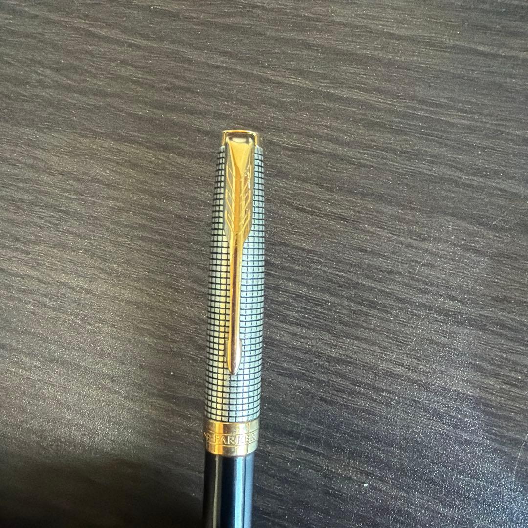 大*来様 PARKER パーカーボールペン　ソネットプレミアム　シルバー&ブラッ