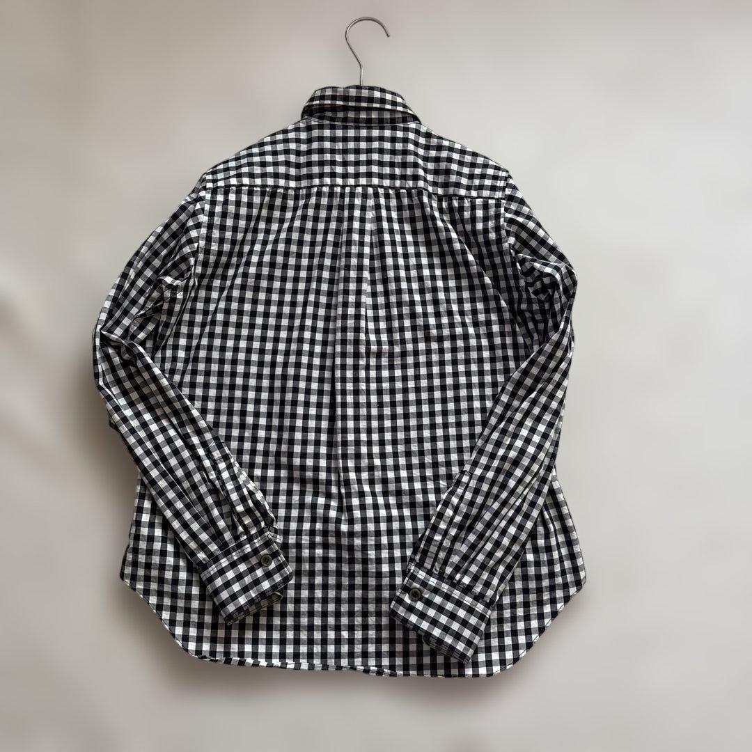 BLACK COMME des GARÇONS 長袖シャツ パッチワーク 切替